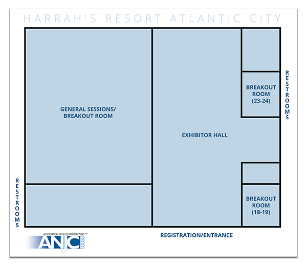 2023 ANJC Annual Conference - Venue Map