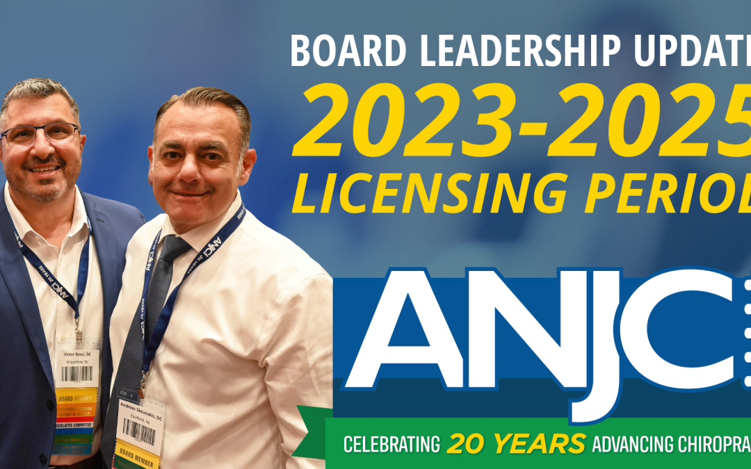 Board Leadership Update: 2023-2025 Licensing Period