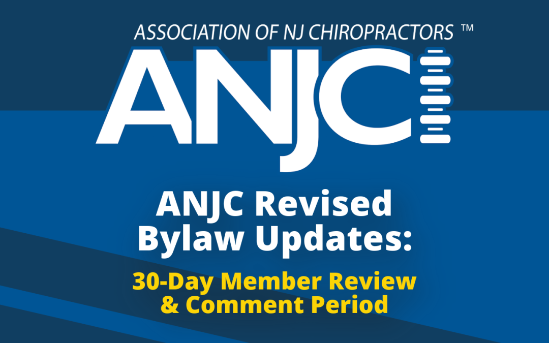 ANJC Revised Bylaw Updates: 30-Day Member Review & Comment Period