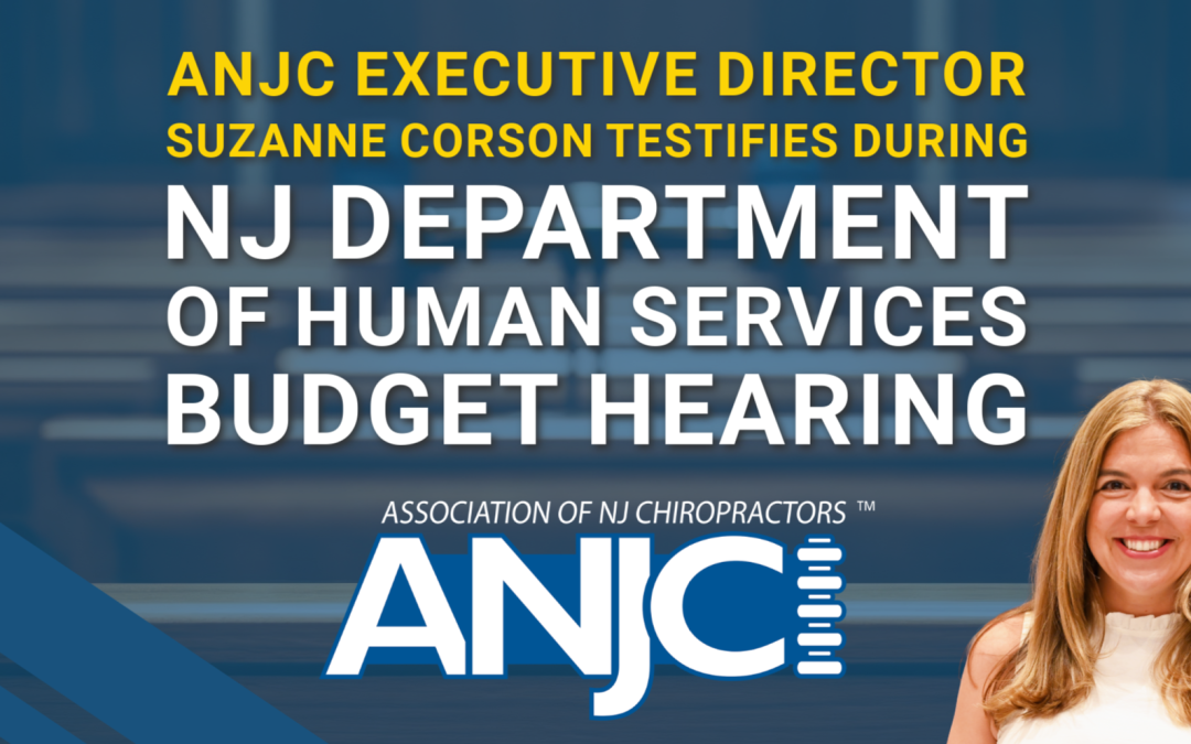 ANJC Executive Director Suzanne Corson Testifies During NJ Department of Human Services Budget Hearing