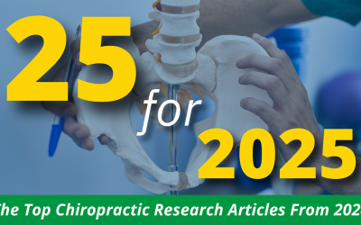 25 for 2025: The Top Chiropractic Research Articles From 2024