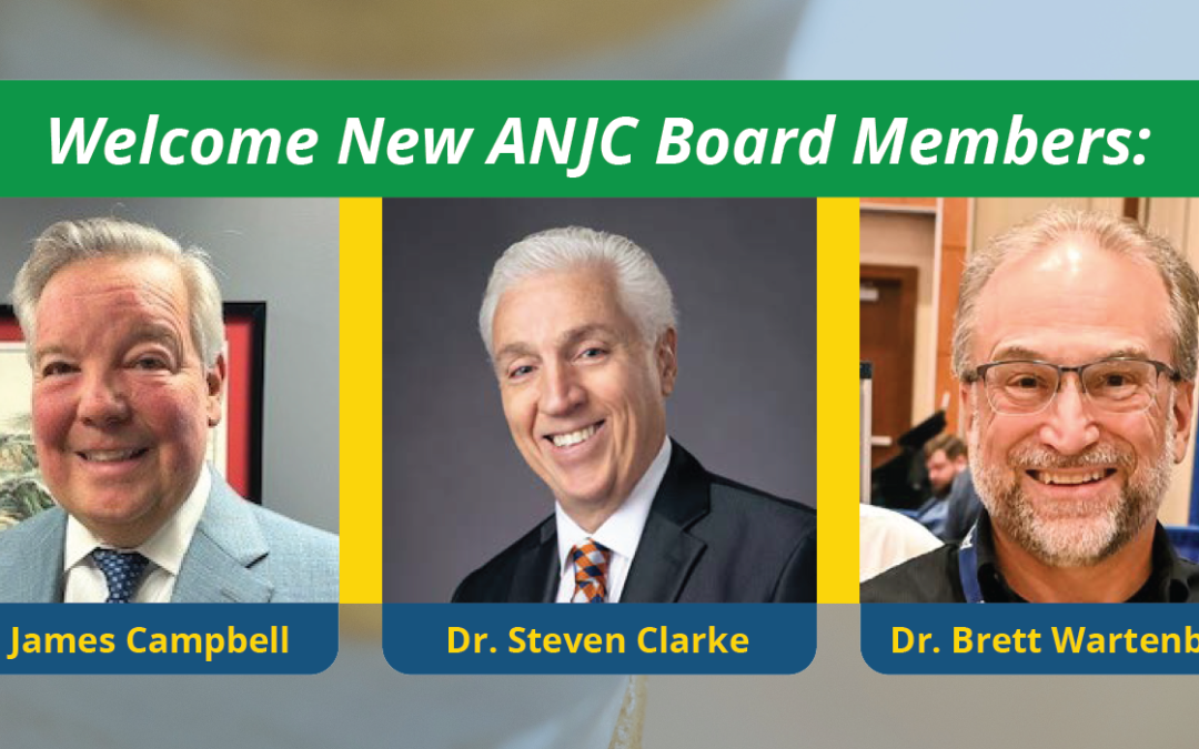 Executive Leadership Update: Introducing New ANJC Board Members